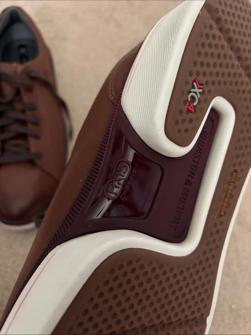 Johnston & Murphy sleek brown